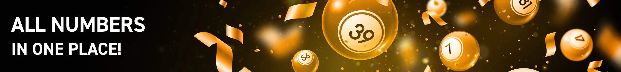 All numbers in one place!