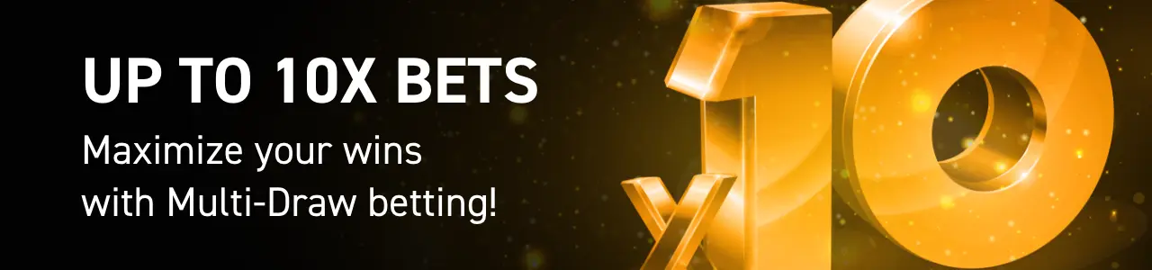 Up to 10x bets!